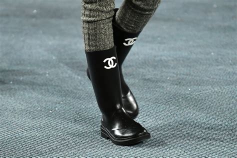 chanel rain|Chanel Boots .